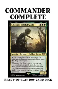 Sméagol, hilfreiche Anleitung LotR KREATUR SACRIPFERE Magic MTG maßgeschneidertes Commander-Deck - Bild 1 von 9