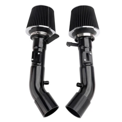 Cold Air Intake System Fits Nissan 370Z with 3.7L V6 Engine Infiniti G37 Black - Image 1 of 4