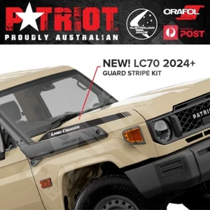LANDCRUISER 2024+ hood bonnet guard decal sticker Land Cruiser 70 76 78 79 - Picture 1 of 8