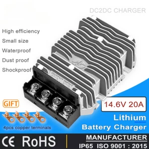14,6V 20A Ladegerät für 12V Lifepo4 Batterieeingang 18-90V 24V 48V 60V 72V DC TO DC - Bild 1 von 6