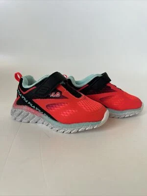 FILA Galaxia 3 Tiras Zapatos Tenis Niñas, Infantil Talla 5, Rosa Eur 20 Foto 1 de 4