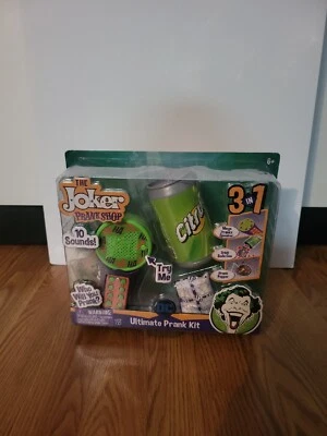 The Joker Prank Shop DC Ultimate Prank Kit, 3 em 1 -2020 Novo!! - Imagem 1 de 4