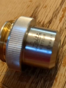 Objetivo microscopio Leitz 170/- 4/0,12 - Imagen 1 de 2