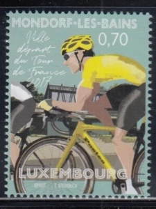 LUXEMBOURG Mondorf-Les-Bains, Starting Stage of Tour de France MNH stamp - Picture 1 of 1