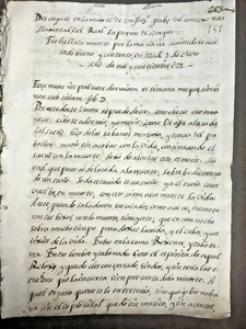 MANUSCRITOS, COLECCION DE MANUSCRITOS, CARTAS..., 1632 - Picture 1 of 5