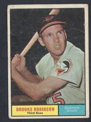 1961 TOPPS BASEBALL - #1-#585 - STARS COMMONS TEAMS - Many Choices - Low Prices! - Image 1 of 4