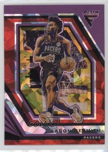 2022-23 Panini Flux Red Cracked Ice Prizm Aaron Nesmith #76