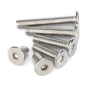 M4 304 SS Allen Hex Socket Ultra Thin Low Flat Wafer Cap Head Screw Bolt - Picture 1 of 5