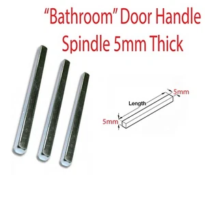 5mm Bar Spindle Door Handles UPVC Door Window Handle Steel - Picture 1 of 1