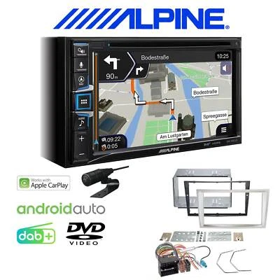 Alpine Autoradio Apple CarPlay Android für Opel Corsa D 2006-2014 satin stone - Bild 1 von 4