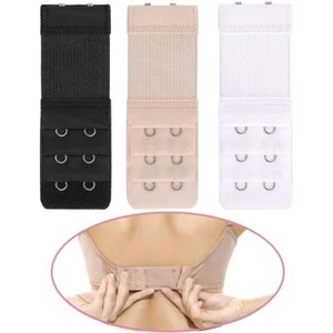 Bra Extender Extension Elastic 2 Hooks Clip On Strap ......... Band Bra D7D2 - Picture 1 of 15