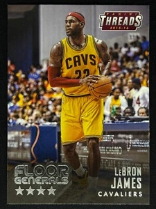LEBRON JAMES 2015-16 Panini Threads Floor Generals Insert #2 | Cavaliers - Picture 1 of 2