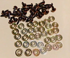 35 brown & black 9mm plastic eyes for Bears Rabbits Dogs Birds soft toys & backs - Picture 1 of 3