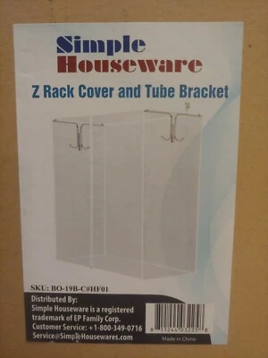 Simple Houseware Z Rack Cover & Tube Bracket New in Box  - Image 1 of 2