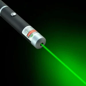 5MW Green Laser Pointer Pen Lazer 532nm Visible Beam Light - Picture 1 of 7