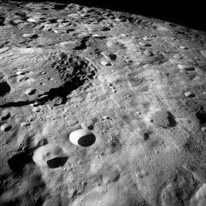 Photo Nasa - Apollo 8 - Surface de la Lune face cachée cratères - Picture 1 of 1