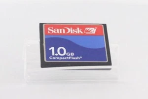 SanDisk 1 GB CF Type 1 Card CompactFlash (SDCFJ-1024-A10) - Picture 1 of 2