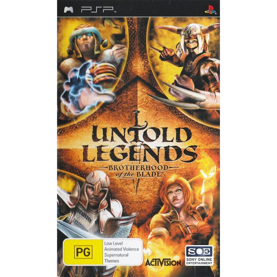 Untold Legends Brotherhood of The Blade Sony PSP Game