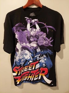 Camicia Street Fighter AOP Front XL - Personaggi Videogiochi Classici Grande Grafica - Foto 1 di 7