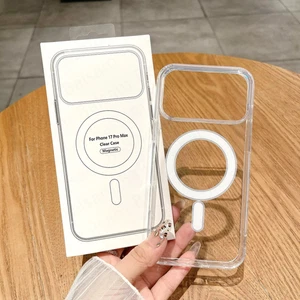 Funda Magsafe Magnética Transparente para iPhone 17 Pro Max Cubierta EE. UU. - Imagen 1 de 8