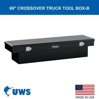 FOR 1999-2004 Chevrolet Silverado 2500 69" Crossover Truck Tool Box - Imagem 1 de 4