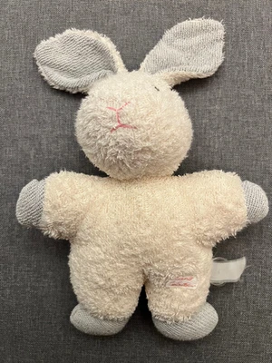 tiamo Collection Rassel Hase Frottee Babyplüsch Spielzeug 20 cm - Bild 1 von 2