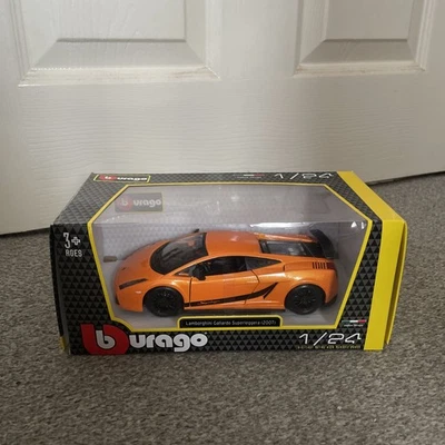 Lamborghini Gallardo Superleggera Naranja Bburago 1:24 Diecast Modelo Coche Escala  Foto 1 de 4