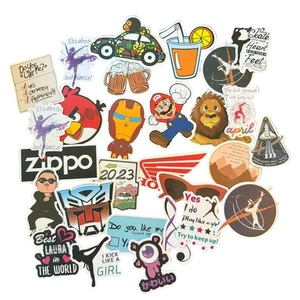 28 Assorted Stickers Gymnastics Dancing Root Beer Drink Dancing Bird - Picture 1 of 1