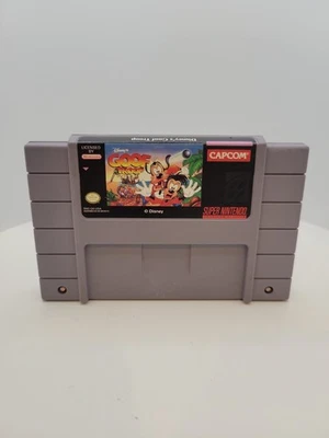 Disney's Goof Troop Super Nintendo SNES Authentic Tested & Working Cart Only - Image 1 of 4