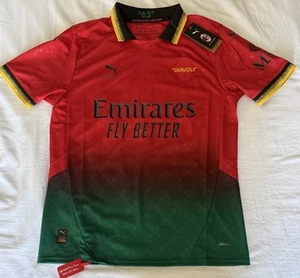 Puma AC Milan x Off White 2024/25 Home Maglia Calcio Uomo Tg:Media - Foto 1 di 10