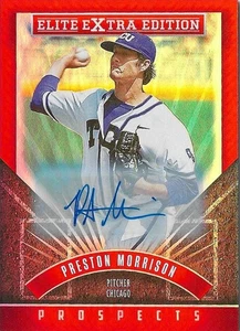 2015 Panini Elite Extra Edition - Preston Morrison #176 Prospects Autographs... - Picture 1 of 2