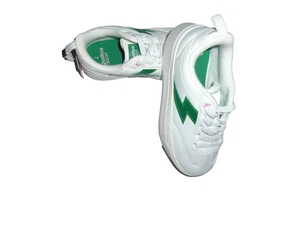 Zapatilla deportiva Justice Sport niñas blanca GMG plataforma con detalle verde talla 2 - Imagen 1 de 5