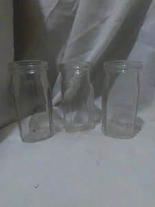 3 Smaller Vtg. Glass Bottles/jars - Picture 1 of 10