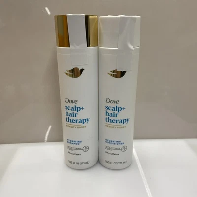 Шампунь и кондиционер Dove Scalp + Hair Therapy Density Boost 9,25 жидк. унции - Изображение 1 из 3