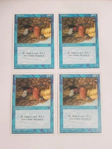 MTG Playset 4x Sindbad (4th Edition/Blue/U) - BGM - Picture 1 of 2