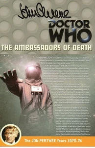 Doctor Who: The Ambassadors of Death DVD Insert Signed by JOHN LEVENE - Imagen 1 de 1
