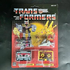 Transformers G1 Reissue Soundwave Reflector Laser beak Frenzy Slam dance Set - Picture 1 of 21