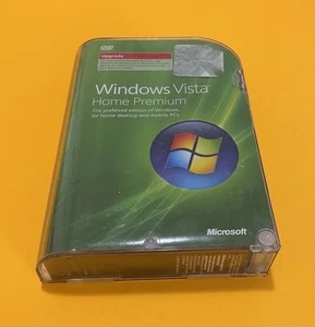 Microsoft Windows Vista Home Premium Full MS WIN 32 Bit DVD Upgrade - Picture 1 of 8