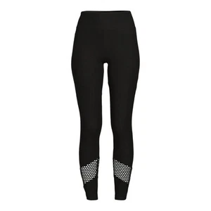 Leggings de malla para niños No Boundaries negros de gamuza XL (15-17) - Imagen 1 de 4