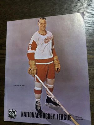 11/15/69 Minnesota North Stars vs Detroit Redwings Game Program - Gordie Howe - Image 1 of 4