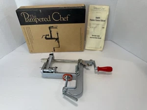 The Pampered Chef 2430 Apfelkuchenschäler Entkerner Schneider Vintage - Bild 1 von 4