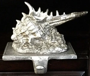 Muschel Muschel Kaminsims Deko Haus Haus Wasser Ozean Strand Muschel Silber #D30 - Bild 1 von 3