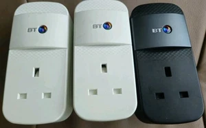 3 x BT Mini Connectors v1 Powerline Adapters - Afbeelding 1 van 3