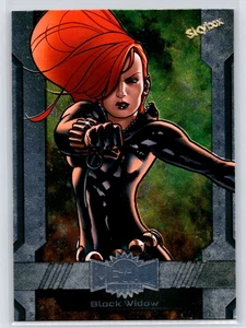 Black Widow 2024 SkyBox Metal Universe Marvel Avengers #13 - Bild 1 von 2