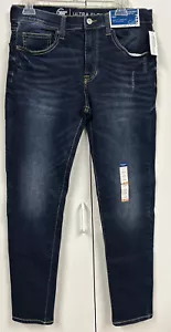 Arizona Jeans Men's 31x32 Ultra Flex 360 Stretch Skinny Dark Wash Jeans - Picture 1 of 8