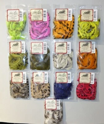 Barred Rabbit Zonkers Wapsi U.S.A. 13 Farben 4 x 25 cm Barred Rabbit Zonkers - Bild 1 von 4