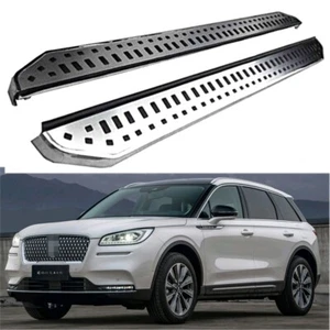 Fit for New Lincoln Corsair 2020+ Running Boards Side Steps Pedals Nerf Bar - Imagen 1 de 14