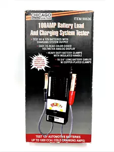 Chicago Electric #90636 6/12-VDC Battery and Charging System Tester - Bild 1 von 3