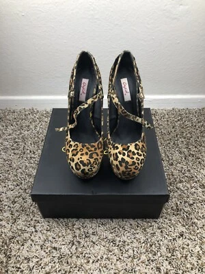 Women’s leopard Print Dress Heels - Image 1 of 2