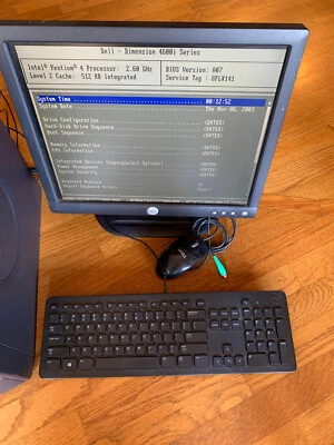 Dell Dimension 4600i PC Computer Intel Pentium 4 2.6 GHz 1 GB Ram No HDD reduced - Image 1 of 4